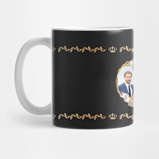 Harry + Meaghan and London Skyline Silhouette Mug